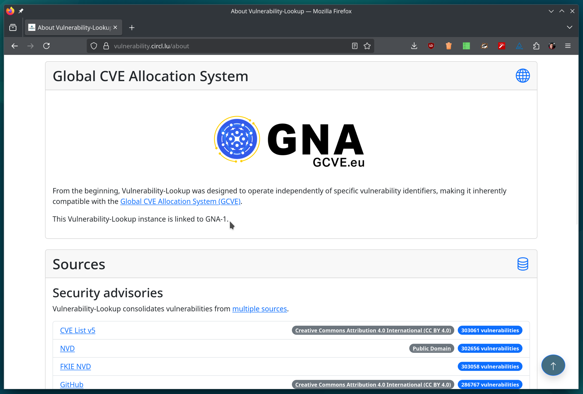GNA Verification